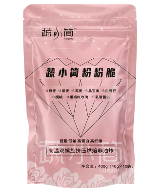 河南星润食品 粉粉脆 心形 谷物脆 代餐 蔬小简